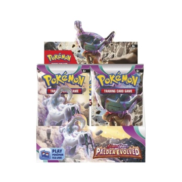 Cutie Pokémon TCG: Scarlet & Violet 2 Paldea Evolved Booster Display Box (36 Pachete) - Img 5
