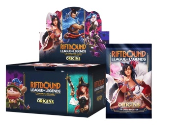 League of Legends TCG Riftbound Set One Origins Booster Display Box (24 Packs)