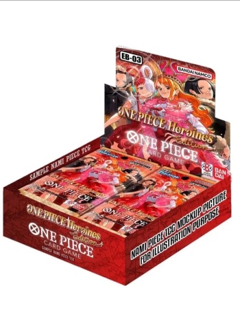 One Piece TCG EB-03 Heroines Edition Booster Display (24 pachete)