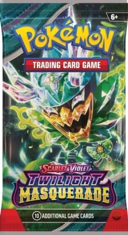 Pachet Carti Pokémon TCG Scarlet & Violet 6 Twilight Masquerade RO Booster Pack - 1 Pachet Booster - Img 4