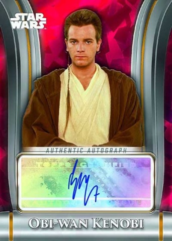 Star Wars Phantom Menace Sapphire 2024 Hobby Box (Topps) - 4 paralele numerotate garantate! - Img 2