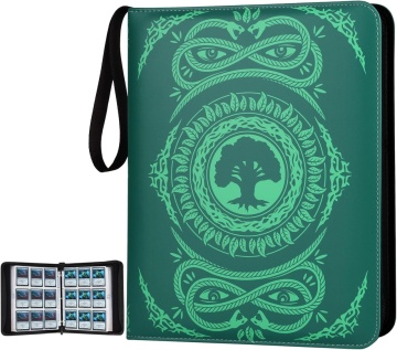TCG Binder - TCG Premium 720 Double PU TCG Premium 720 Playing Cards Storage Binder - Green (720 cards)