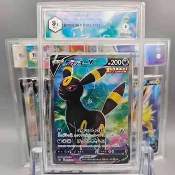 Umbreon V #084/069 GRAAD 9.5 Full Art Gem Mint (Japanese) - Img 2