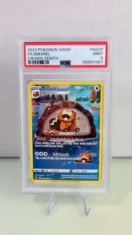 Bibarel #GG25/GG70 Full Art Ultra Rare English PSA 9 MINT - Img 3