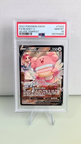 Blissey V # TG22 / TG30 Full Art Ultra Rare (engleză) PSA 10 GEM MT - Img 3