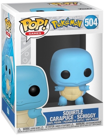 Funko POP! Games: Pokémon - Squirtle #504
