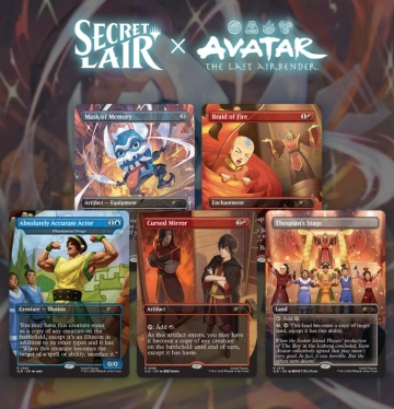 Magic: The Gathering Secret Lair x Avatar: The Last Airbender - Ember Island Players (Non-Foil) - Img 2