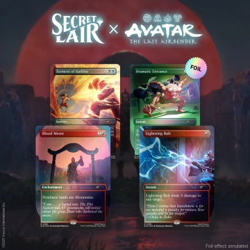 Magic: The Gathering Secret Lair x Avatar: The Last Airbender - Everything Changed (Rainbow Foil) - Img 2
