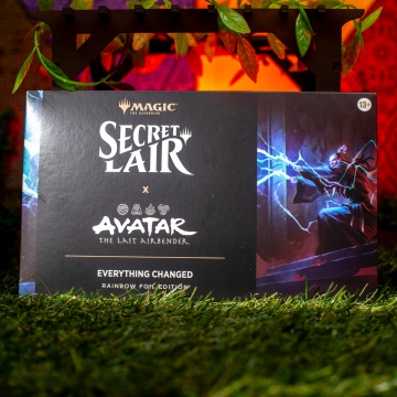 Magic: The Gathering Secret Lair x Avatar: The Last Airbender - Everything Changed (Rainbow Foil)