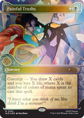 Magic: The Gathering Secret Lair x Avatar: The Last Airbender - Unul cu elementele (Rainbow Foil) - Img 5