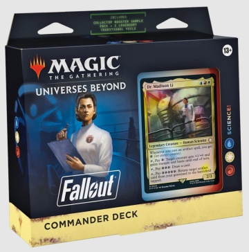 Magic: The Gathering - Universes Beyond: Fallout Commander Deck: Știință!