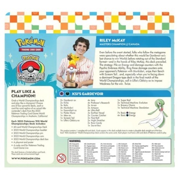 Pokémon TCG: 2025 Campionatul Mondial Deck: Riley McKay - Img 2