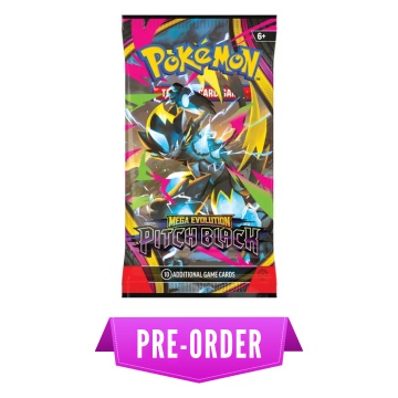 Pokémon TCG: Mega Evolution—Pitch Black Booster Pack (10 Cards)