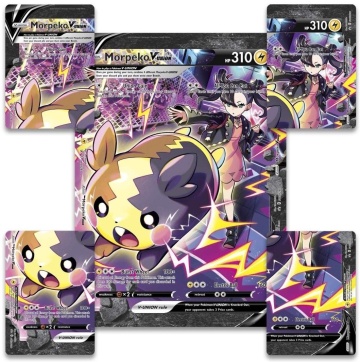 Pokémon TCG Sword & Shield 12.5: Crown Zenith Morpeko V-Union Premium Collection Box - Img 4