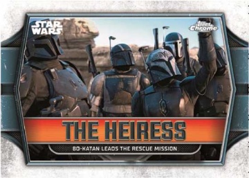 Star Wars Chrome 2024 Booster Pack (Topps) - Găsiți paralele și inserții! - Img 8