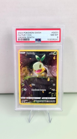 Turtwig #GG31/GG70 PSA 8 Near Mint Holo Rare (engleză) - Img 3