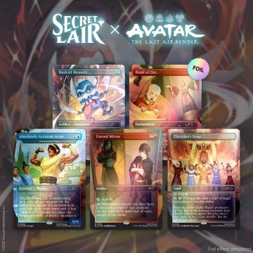 Magic: The Gathering Secret Lair x Avatar: The Last Airbender - Ember Island Players (Rainbow Foil) - Img 2