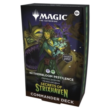Magic: The Gathering Secrets of Strixhaven Witherbloom Pestilence Commander Deck - Img 2
