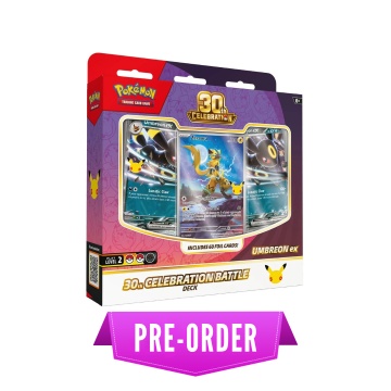 Pokemon TCG: 30th Celebration Battle Deck - Umbreon ex