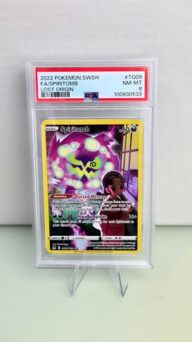 Spiritomb #TG09 / TG30 PSA 8 Aproape Mint Full Art (engleză) - Img 3