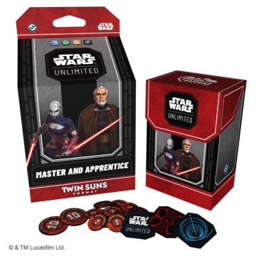 Star Wars Unlimited - 2026 Twin Suns Deck: Count Dooku and Asajj Ventress