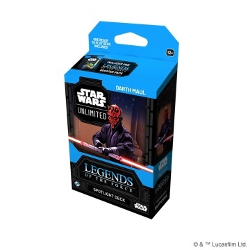 Star Wars Unlimited - Legends of the Force Spotlight Deck Pack: Qui-Gon Jinn vs. Darth Maul (6 Decks) - Img 2