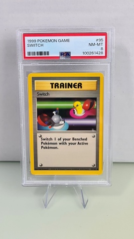 Switch #95/102 Vintage Common (engleză) PSA 8 NM-MT - Img 3