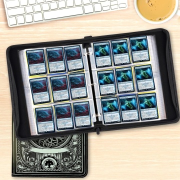 TCG Binder - Premium 720 Double PU - Magic The Gathering-Inspired Tree of Life Design! (720 cărți) - Img 4