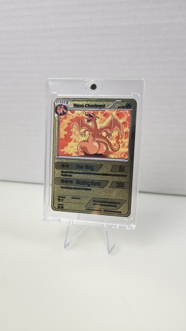 Thicc Charizard - Carte PokéMetal (Fan Art) Carte metalică de colecție - Img 4