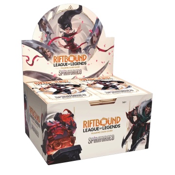 League of Legends TCG Riftbound Spiritforged Booster Display Box (24 Packs) - Img 4