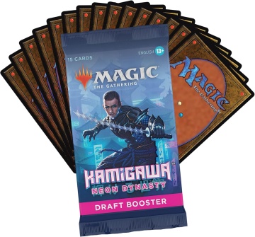 Magic: The Gathering - Kamigawa: Neon Dynasty Draft Booster Pack - Img 2