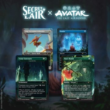 Magic: The Gathering Secret Lair x Avatar: The Last Airbender - O mulțime de învățat (Non-Foil) - Img 2