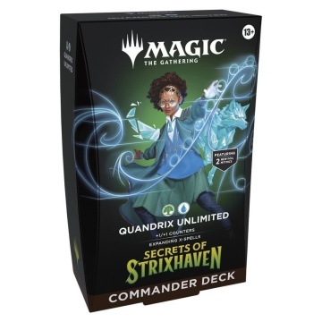 Magic: The Gathering Secrets of Strixhaven - Quandrix Unlimited Commander Deck