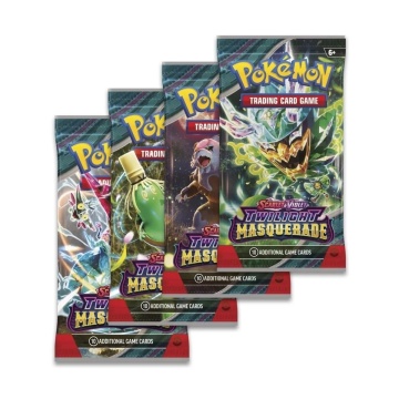 Pachet Carti Pokémon TCG Scarlet & Violet 6 Twilight Masquerade RO Booster Pack - 1 Pachet Booster - Img 5