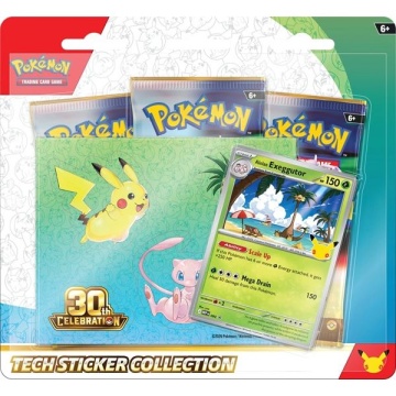 Pokemon TCG: 30th Celebration Tech Sticker Collection - Alolan Exeggutor - Img 2