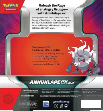 Set Cartonase Pokémon TCG: Annihilape EX Box - Img 2
