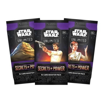 Star Wars Unlimited - Secretele puterii Booster Display Box (24 pachete) - Img 2