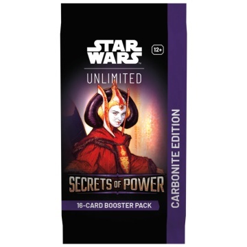 Star Wars Unlimited: Secretele puterii Carbonite Booster Box (12 pachete) - Img 2