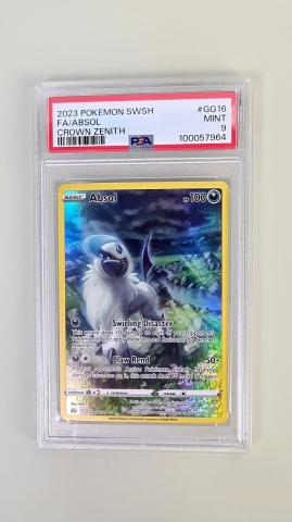 Absol #GG16/GG70 Full Art Ultra Rare English PSA 9 MINT - Img 2