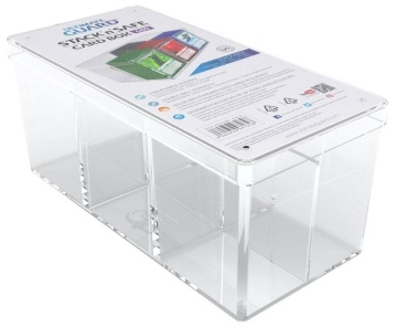 Cutie pentru carti TCG Ultimate Guard Stack'n'Safe Card Box - Dimensiune standard (480 carti)