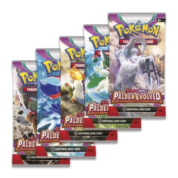 Cutie Pokémon TCG: Scarlet & Violet 2 Paldea Evolved Booster Display Box (36 Pachete) - Img 3