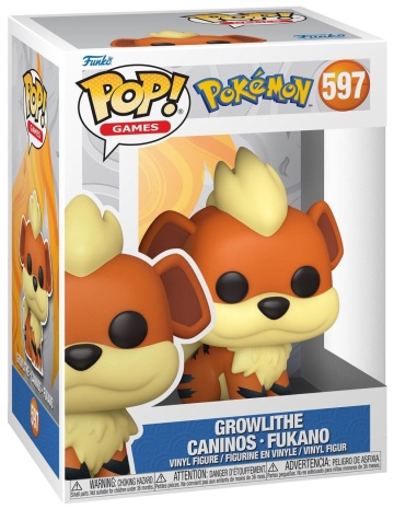 Figurina Funko POP! Pokémon - Growlithe #1597