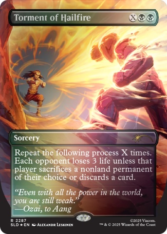 Magic: The Gathering Secret Lair x Avatar: The Last Airbender - Everything Changed (Rainbow Foil) - Img 3