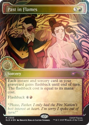 Magic: The Gathering Secret Lair x Avatar: The Last Airbender - Unul cu elementele (Rainbow Foil) - Img 6