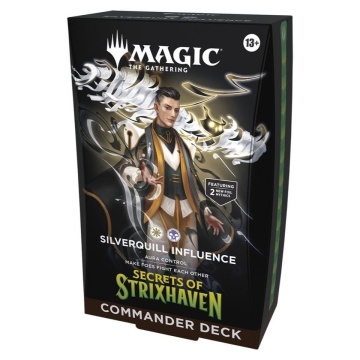 Magic: The Gathering Secrets of Strixhaven Silverquill Influence Commander Deck - Img 2