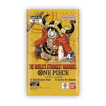 One Piece TCG The World's Strongest Warriors Booster Display OP17 (24 Packs) - Img 2