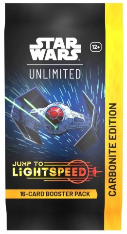 Star Wars Unlimited: Jump to Lightspeed Carbonite Booster Pack (16 cărți)