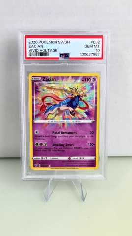 Zacian #082/185 Rară (engleză) PSA 10 GEM MT - Img 3
