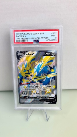 Zacian V #SWSH292 PSA 9 Mint Full Art (English) - Img 3