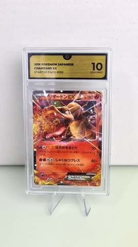 Charizard EX #10/72 GG 10 GEM MT (japoneză) - Img 2